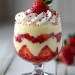 Creamy Strawberry Parfait Dessert First Image