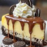 Creamy Chocolate Cookie Cheesecake First Image