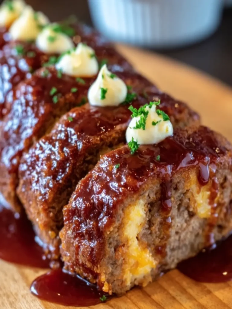 Barbecue Glazed Meatloaf Roll First Image