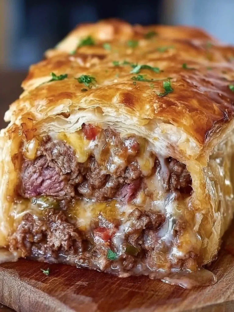 Savory Beef and Cheese Pastry First Image