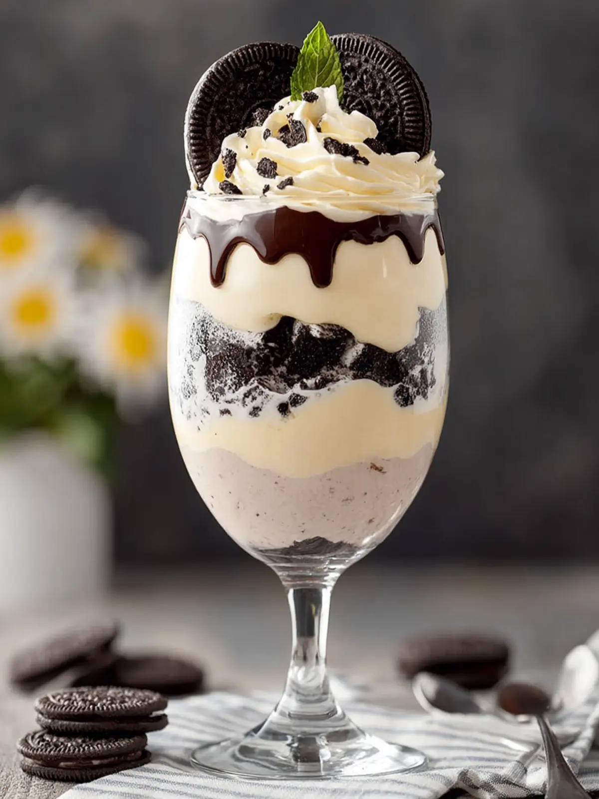 Cookies and Cream Parfait Dessert First Image
