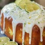 Zesty Lime Drizzle Cake Recipe First Image