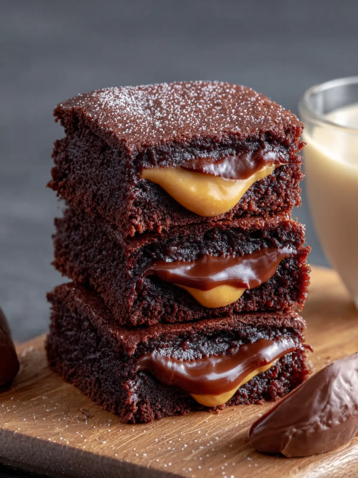 Decadent Chocolate Peanut Butter Brownies First Image