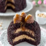 Decadent Chocolate Peanut Butter Cake First Image
