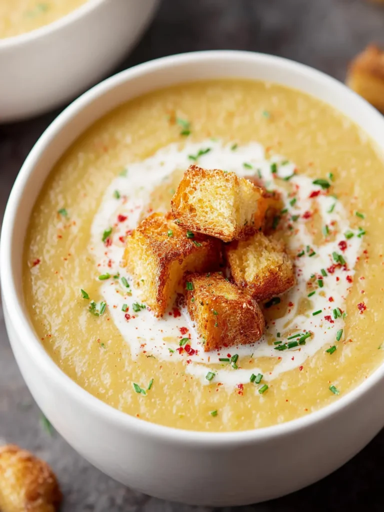 Simple Potato Leek Soup First Image