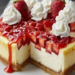 Strawberry Topped Cheesecake Delight First Image