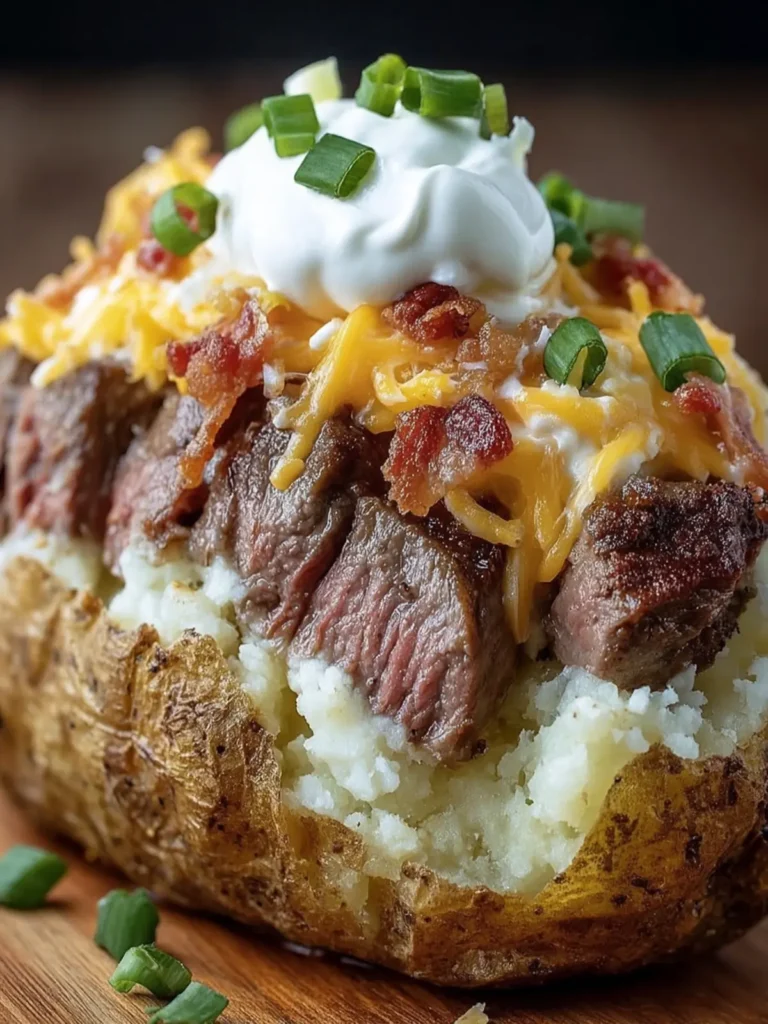 Loaded Steak Bacon Potato First Image
