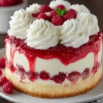 Luscious Raspberry Cream Cake First Image