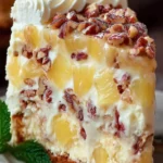 Creamy Pineapple Pecan Cake – Sweet & Nutty Dessert Recipe First Image