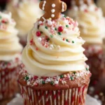 Gingerbread Cupcakes with Festive Frosting First Image