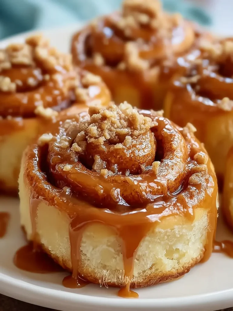 Biscoff Cookie Butter Cinnamon Rolls First Image