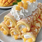 Mango Cream Cheese Crepes First Image