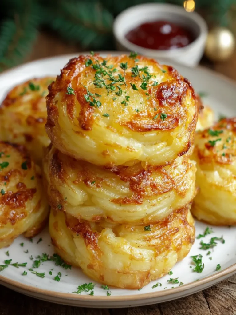 Savory Crispy Potato Stacks First Image