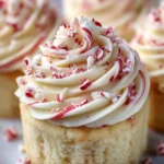 Peppermint Candy Cane Cupcakes First Image