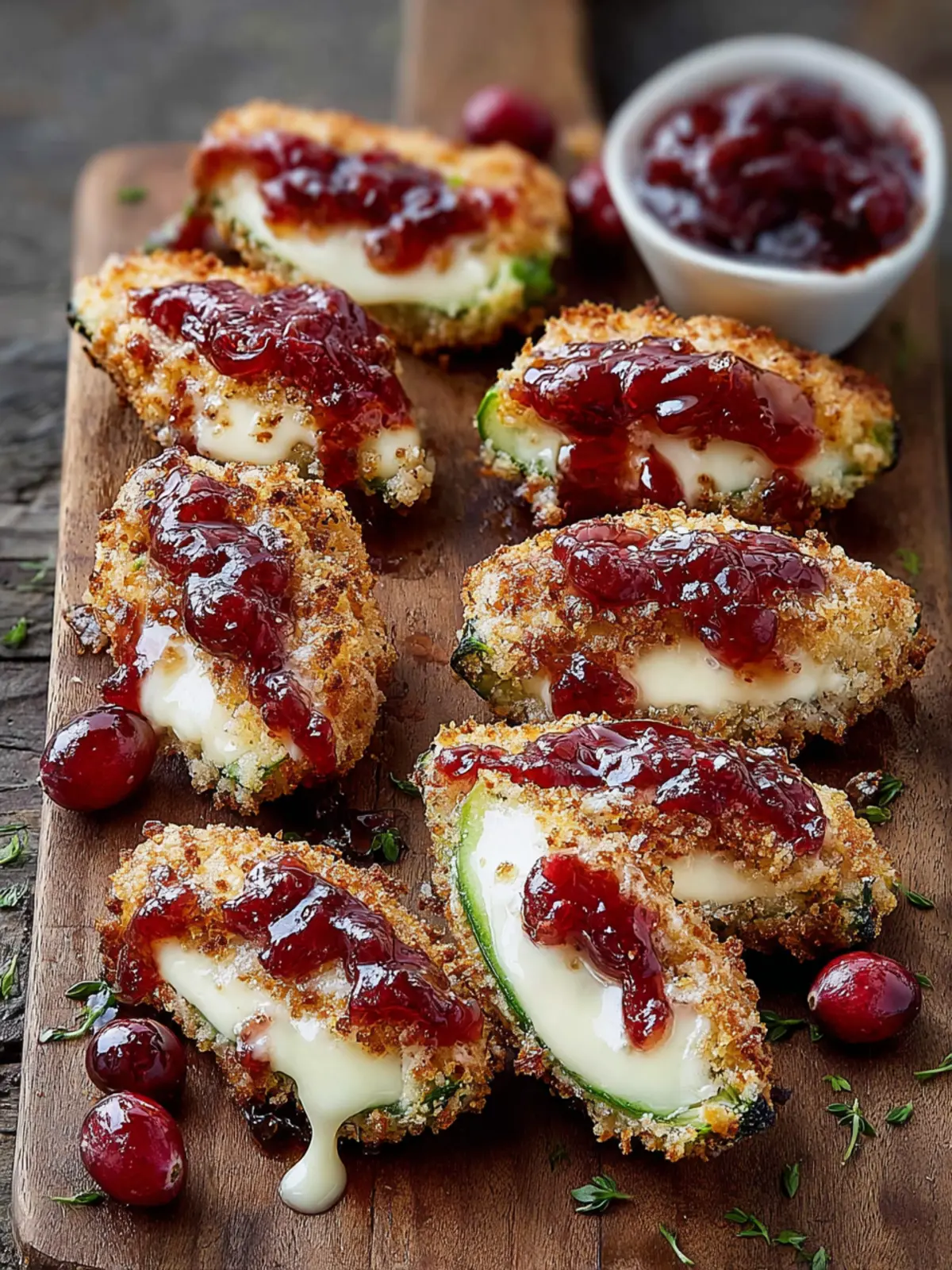 Cranberry Brie Jalapeño Poppers First Image