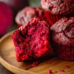 Healthy Beetroot Muffins First Image