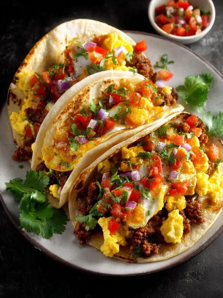 Hearty Mexican-Style Breakfast Tacos First Image