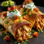 The Best Chicken Chimichangas First Image