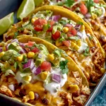 Easy Chicken Taco Dump Dinner – Flavorful Fiesta Delight First Image
