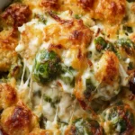 Cheesy Brussels Sprout Casserole First Image