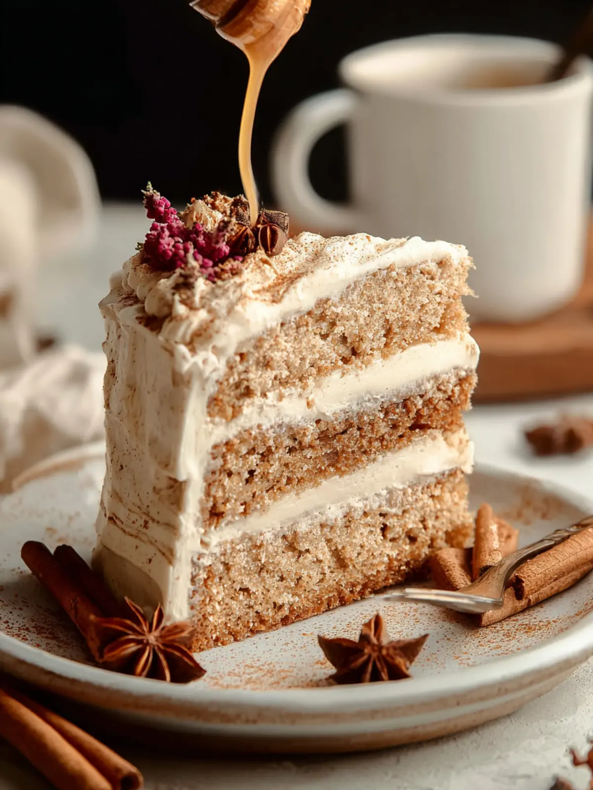 Indulge in Maple Chai Layer Cake: A Cozy Delight First Image