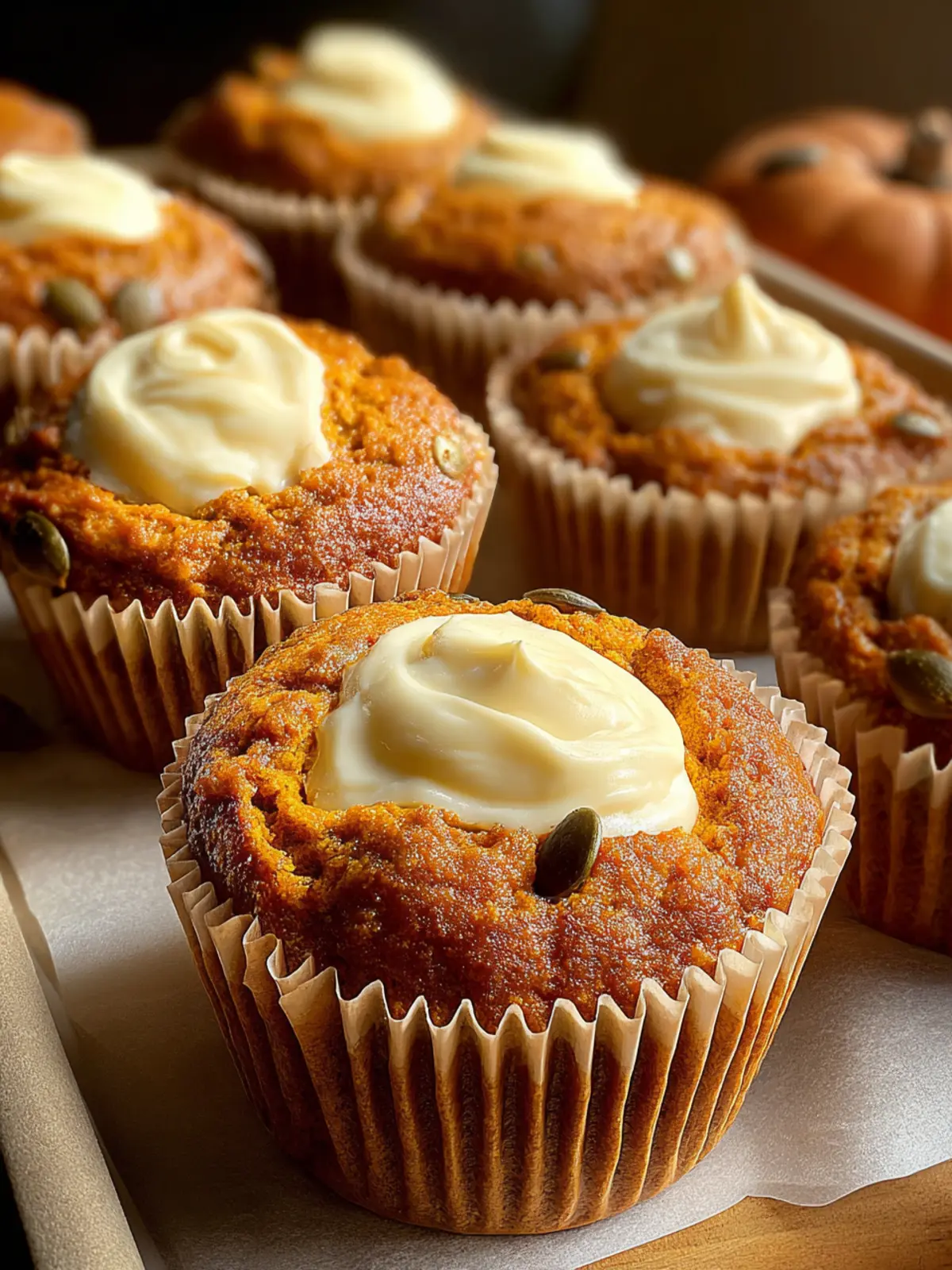 Irresistible Pumpkin Cream Cheese Muffins Recipe First Image