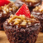 German Chocolate Brownie Bites First Image
