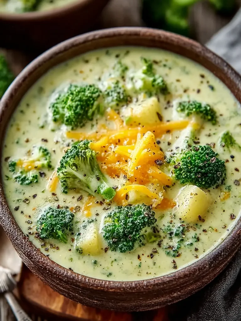 Healthy Broccoli Cheddar Soup: An Incredible Ultimate Recipe First Image