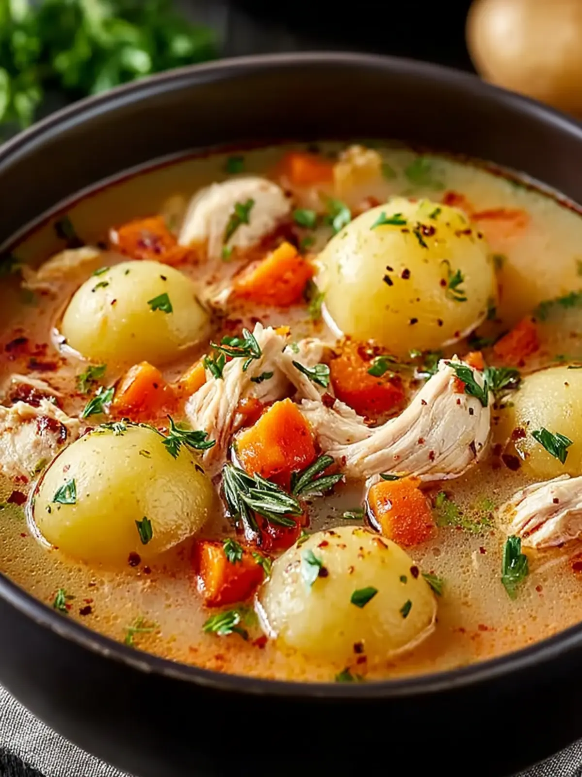 Comforting Chicken Soup with Potatoes: The Ultimate 7-Ingredient Recipe First Image