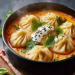 Spicy Thai Red Curry Soup Dumplings First Image