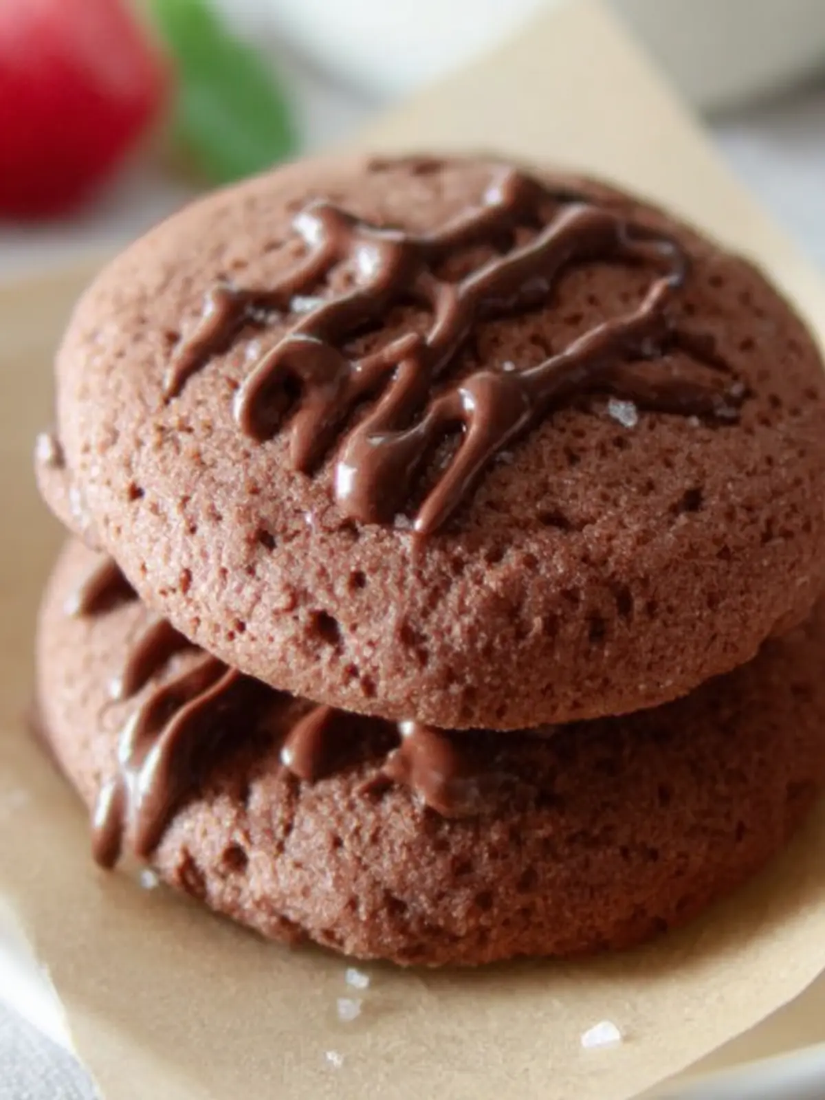 Einkorn Chocolate Shortbread Cookies First Image