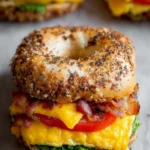 Breakfast Bagel Sandwich Recipe First Image