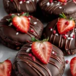 Irresistible Chocolate Covered Strawberry Cookies Recipe First Image