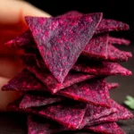 Gluten Free Beet Crackers First Image