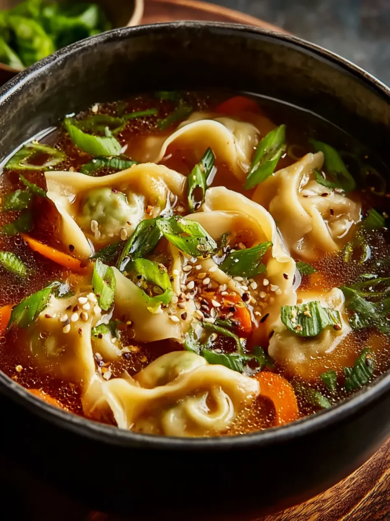 Easy Potsticker Soup: An Amazing Ultimate Recipe with 7 Simple Steps First Image