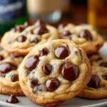 Decadent Baileys Irish Cream Chocolate Chip Cookies to Crave First Image