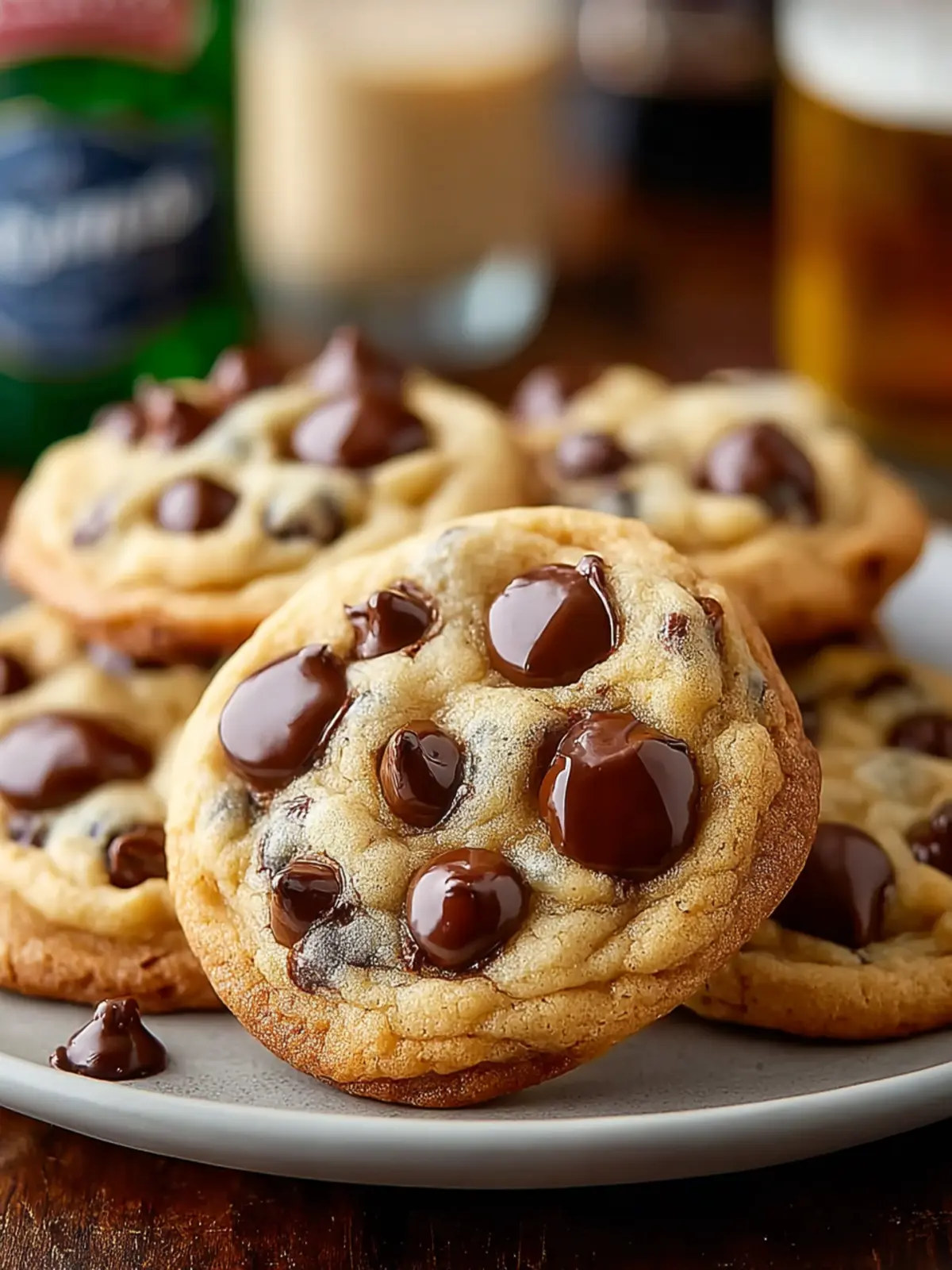 Decadent Baileys Irish Cream Chocolate Chip Cookies to Crave First Image