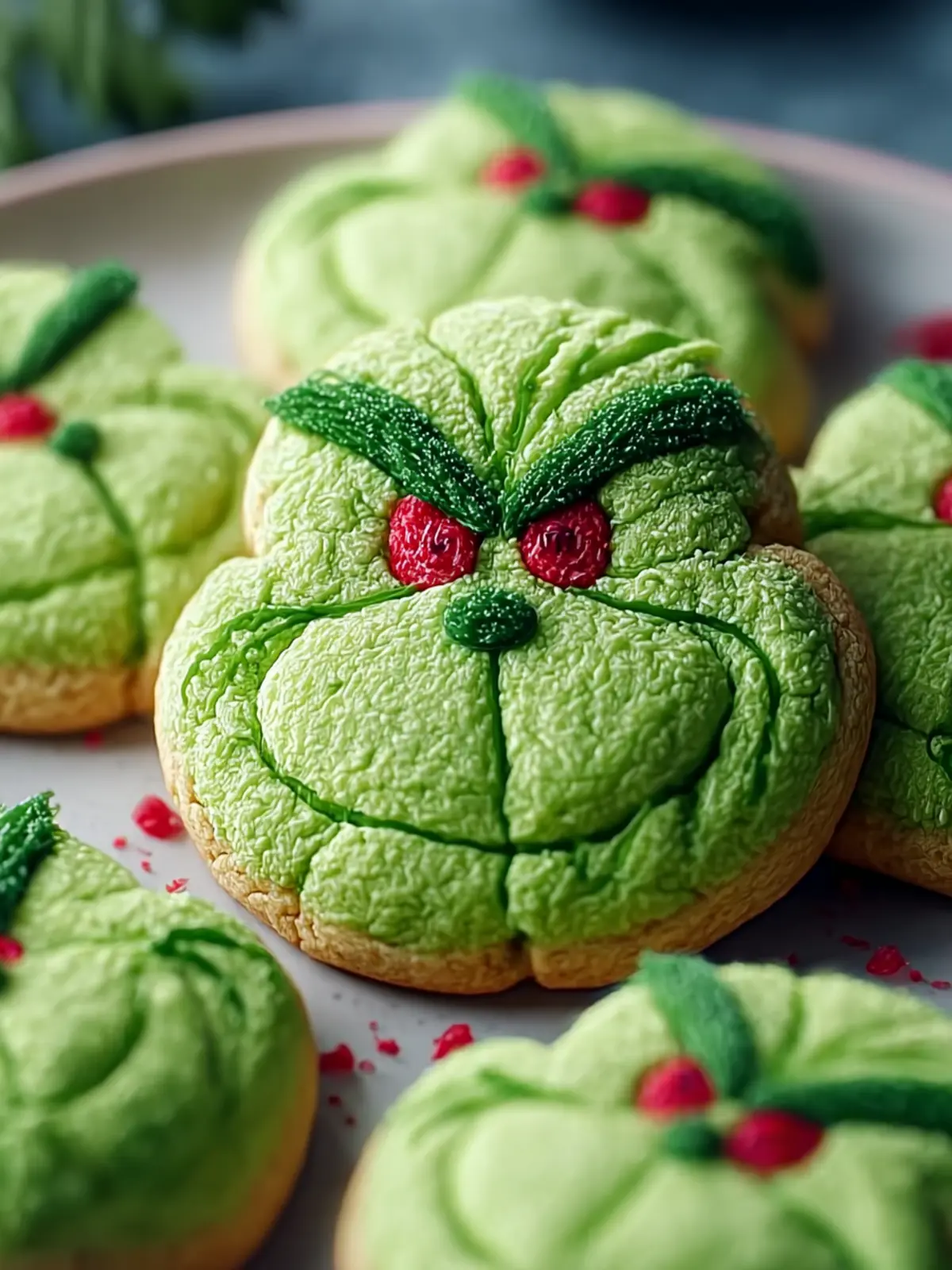 Festive Grinch Cookies That Steal Hearts and Taste Amazing First Image