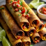 Easiest Vegan Taquitos Recipe in 10 Minutes First Image