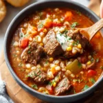 Beef Barley Soup First Image