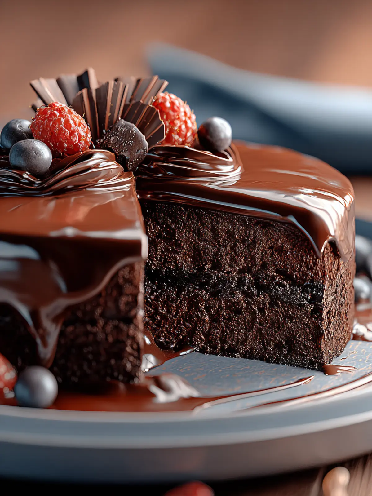 Chocolate Fudge Cake First Image