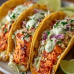 Best Air Fryer Salmon Tacos with Zesty Slaw – So Flavorful! First Image