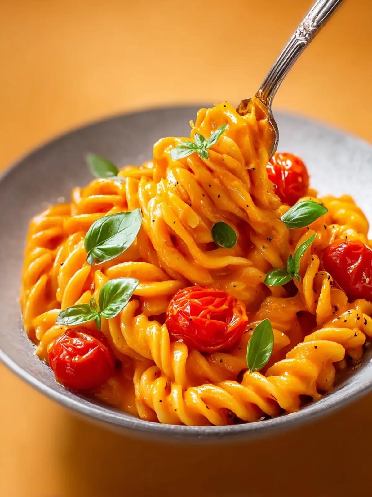 Creamy Vegan Tomato Pasta Recipe First Image