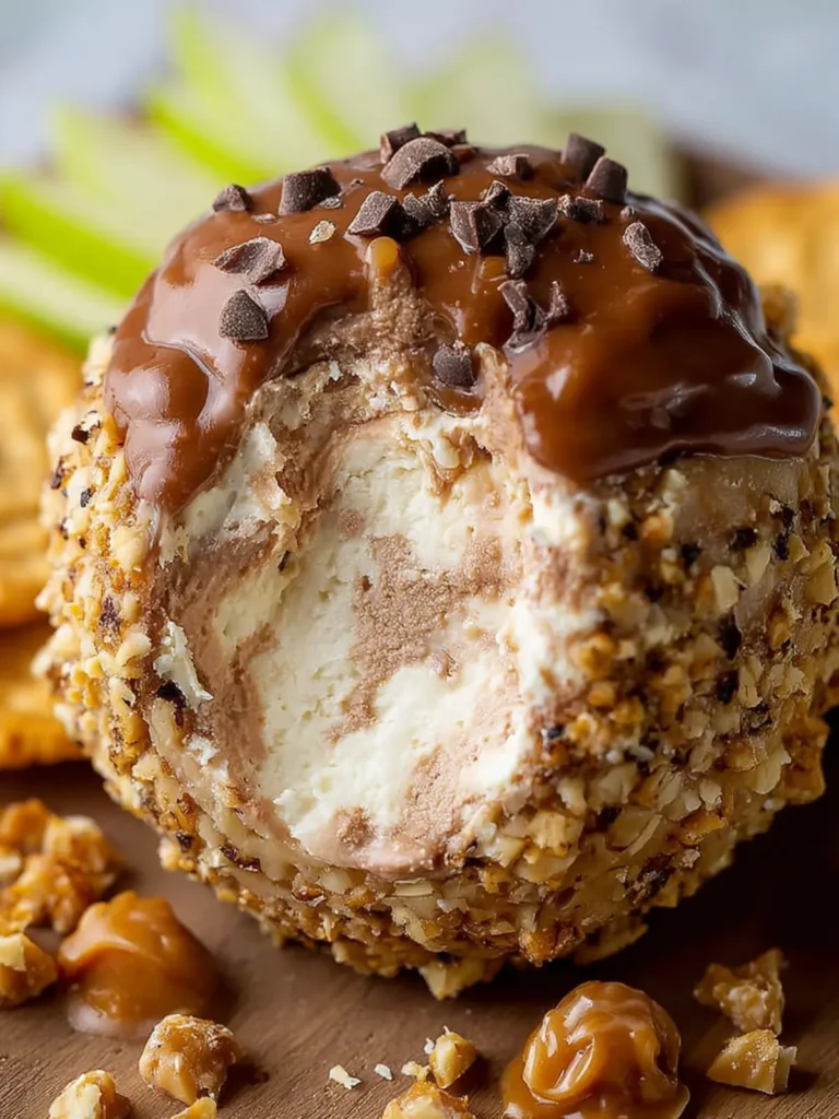 Snickers Cheese Ball First Image