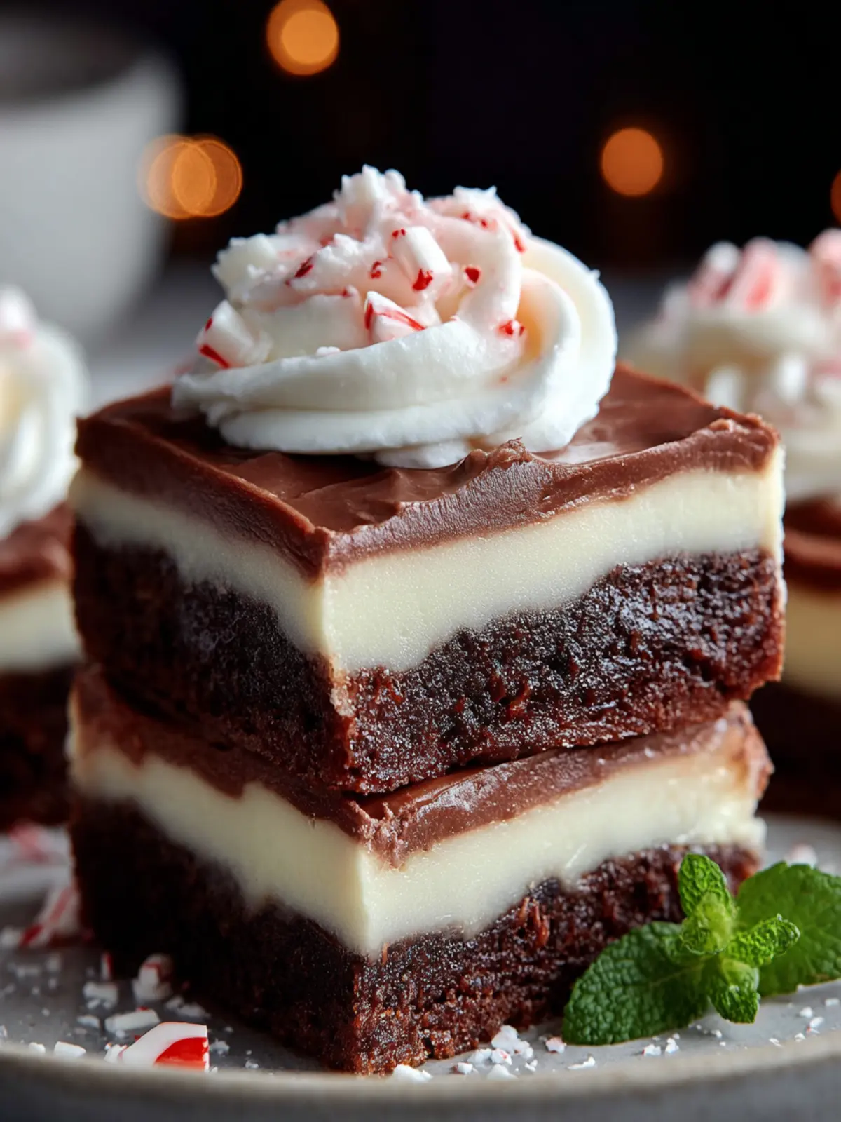 Irresistible Peppermint Mocha Cake Bars Recipe to Wow You First Image