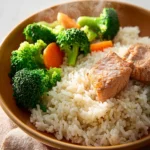 Bone Broth Rice (Stovetop or Instant Pot) First Image
