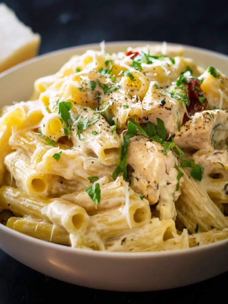 Crock Pot Chicken Alfredo First Image