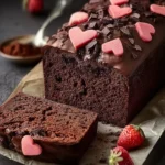 Hidden Heart Chocolate Loaf Cake First Image