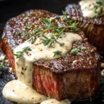 Irresistible Steak with Garlic Cream Sauce Recipe First Image