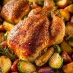 Roasted Chicken and Vegetables First Image